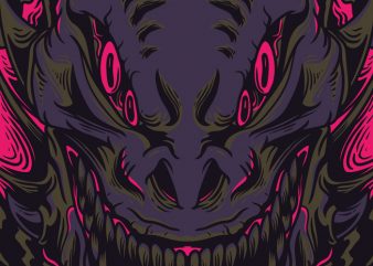 Wrath Monster t shirt design for sale
