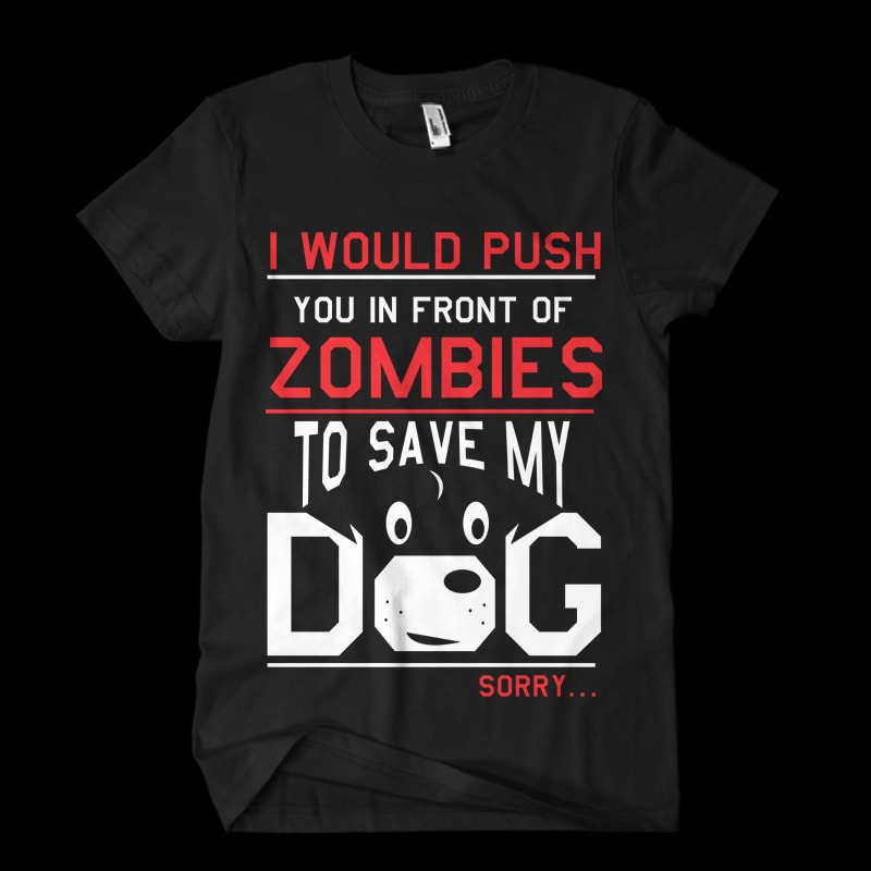 Dog Zombies tshirt factory