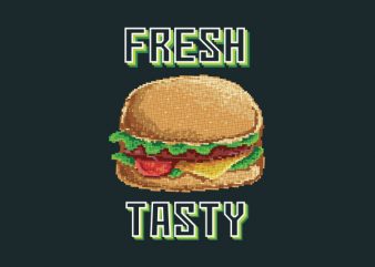 Fresh And Tasty Vector t-shirt design