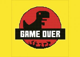 Game Over Park tshirt design