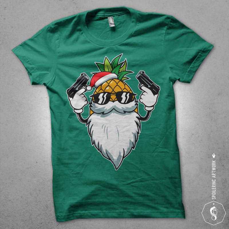 killer santa t shirt designs for sale