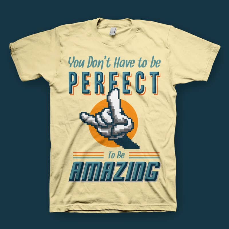 Keep Amazing Vector t-shirt design t shirt designs for print on demand