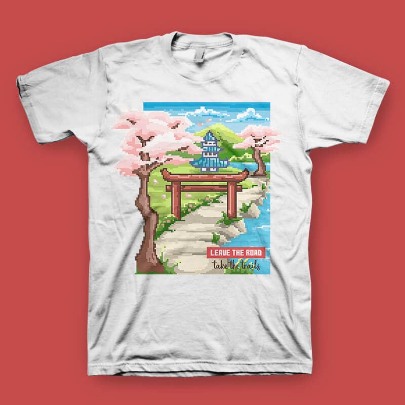 Leave The Roads Take The Trails shirt design t shirt design png