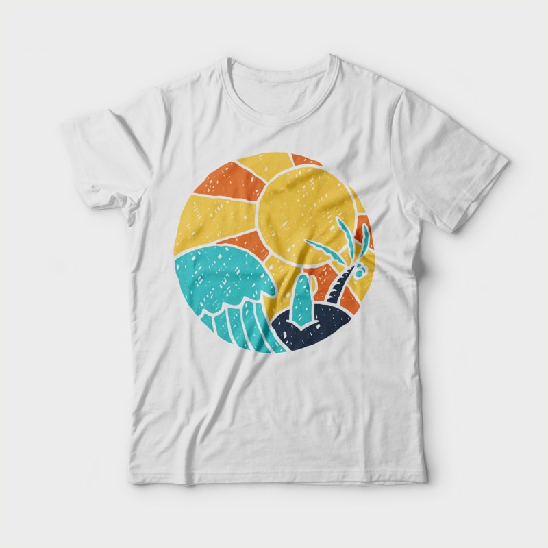Beach Vibes buy tshirt design