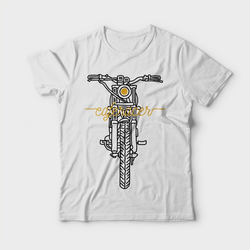 Caferacer t-shirt designs for merch by amazon