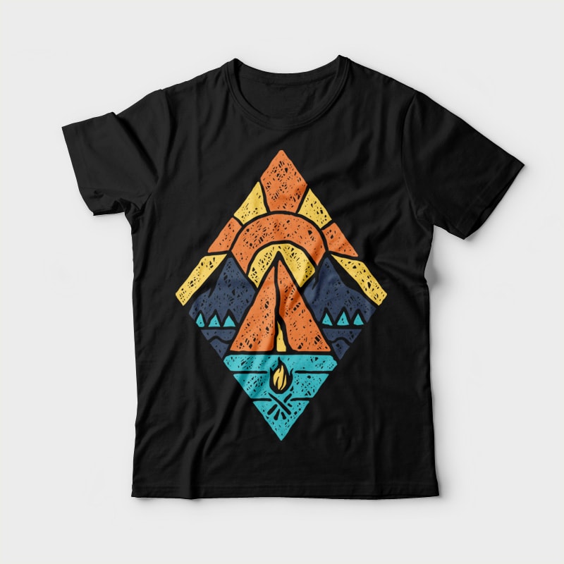 Camp Vibes buy t shirt design