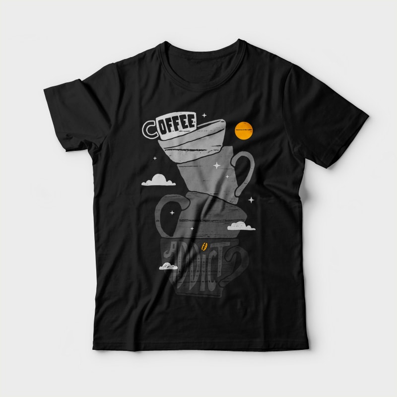 Coffee Addict tshirt-factory.com