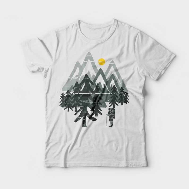 Explorer print ready t shirt design - Buy t-shirt designs