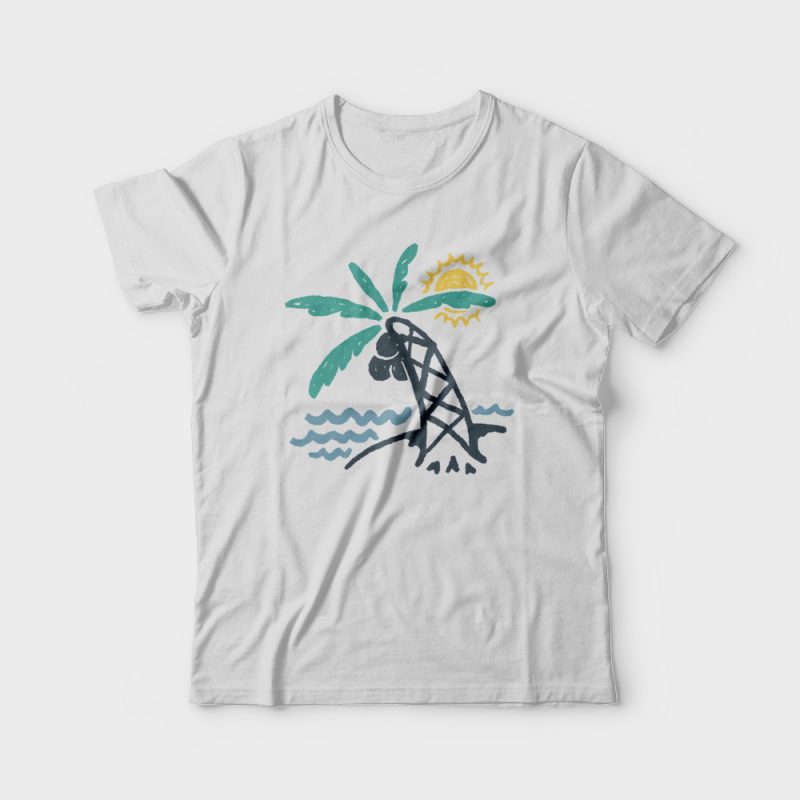 Hello Summer t shirt designs for merch teespring and printful
