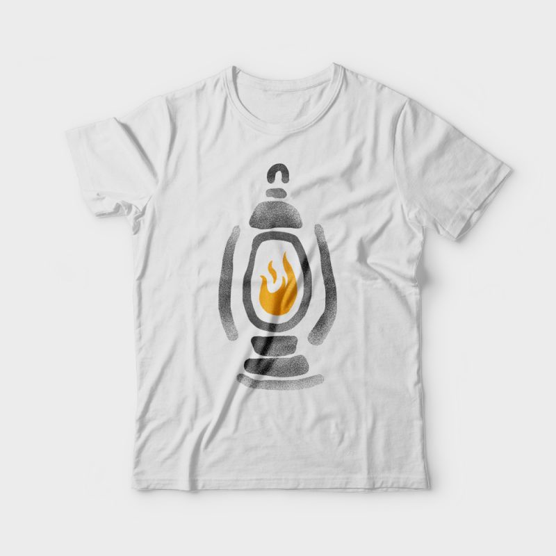 Lantern vector shirt designs