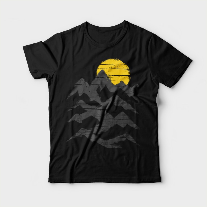 Mountain Ink commercial use t shirt designs