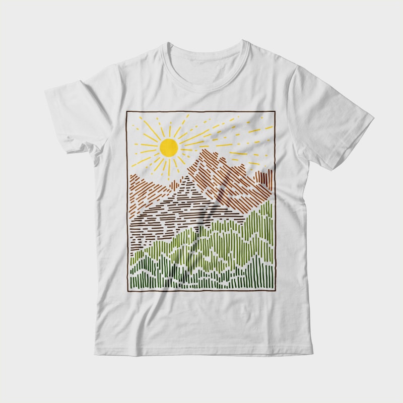 Mountain Line tshirt factory
