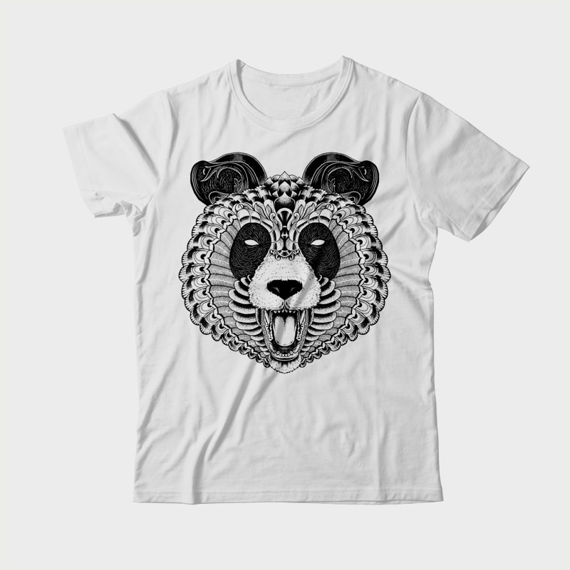 Panda t-shirt design for sale - Buy t-shirt designs