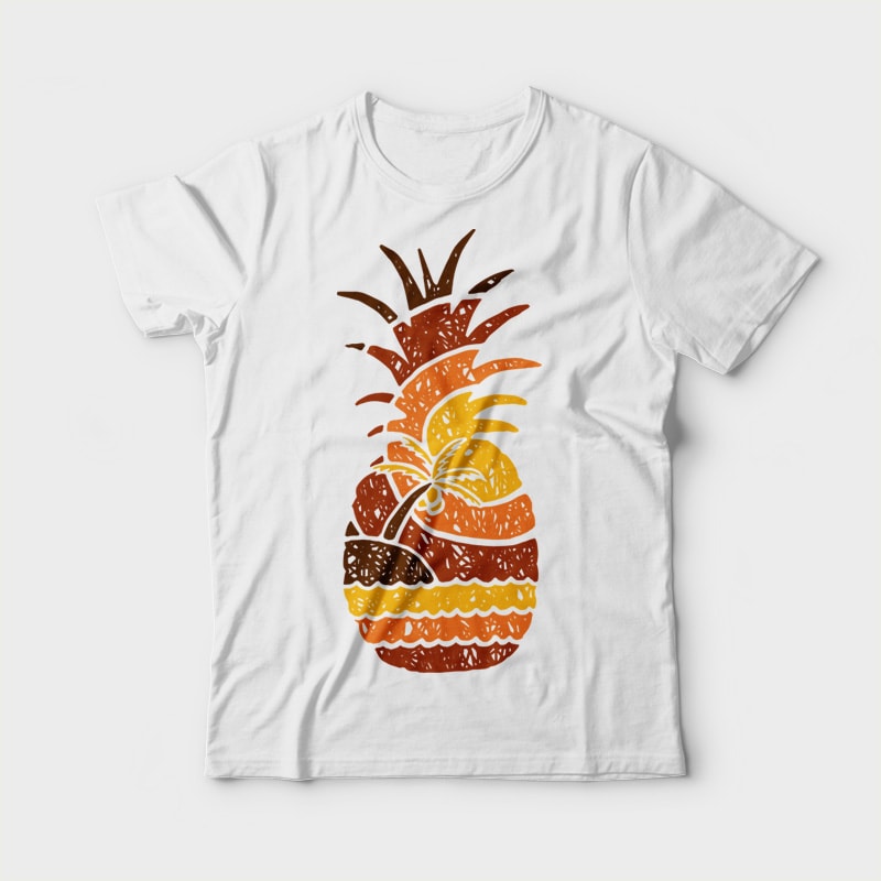 Mountain and Beach t-shirt designs for merch by amazon