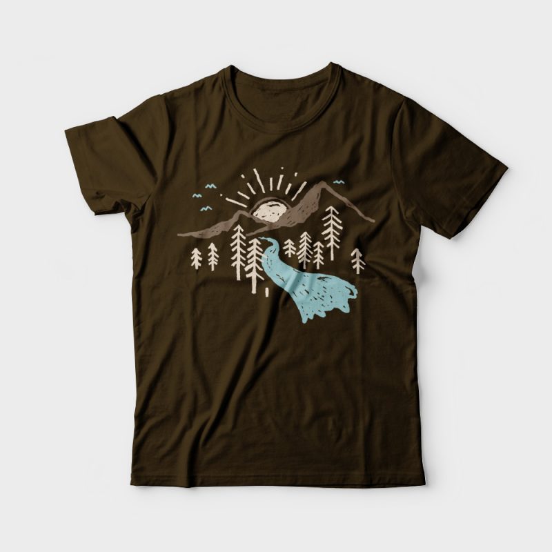 Shine tshirt design for merch by amazon