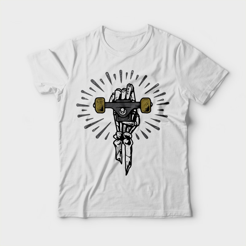 Skateboard Truck t shirt designs for printify