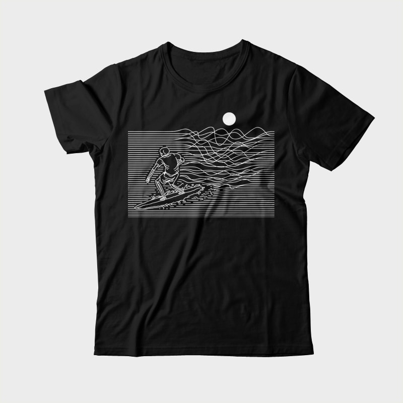 Surf Line buy t shirt design