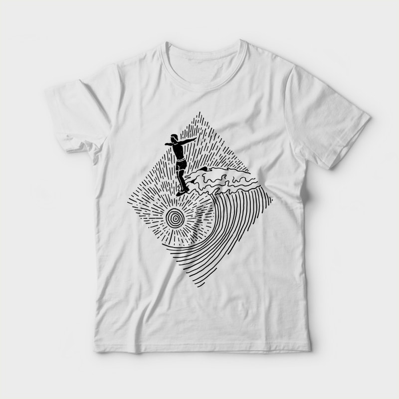 Surfnose t shirt design png