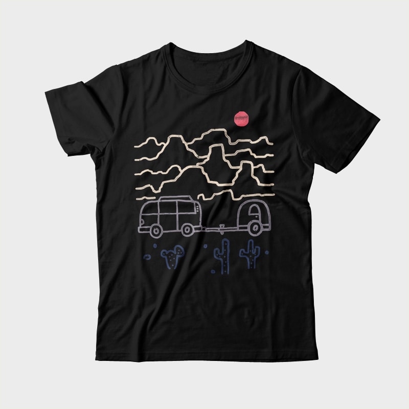 Van Desert buy t shirt design
