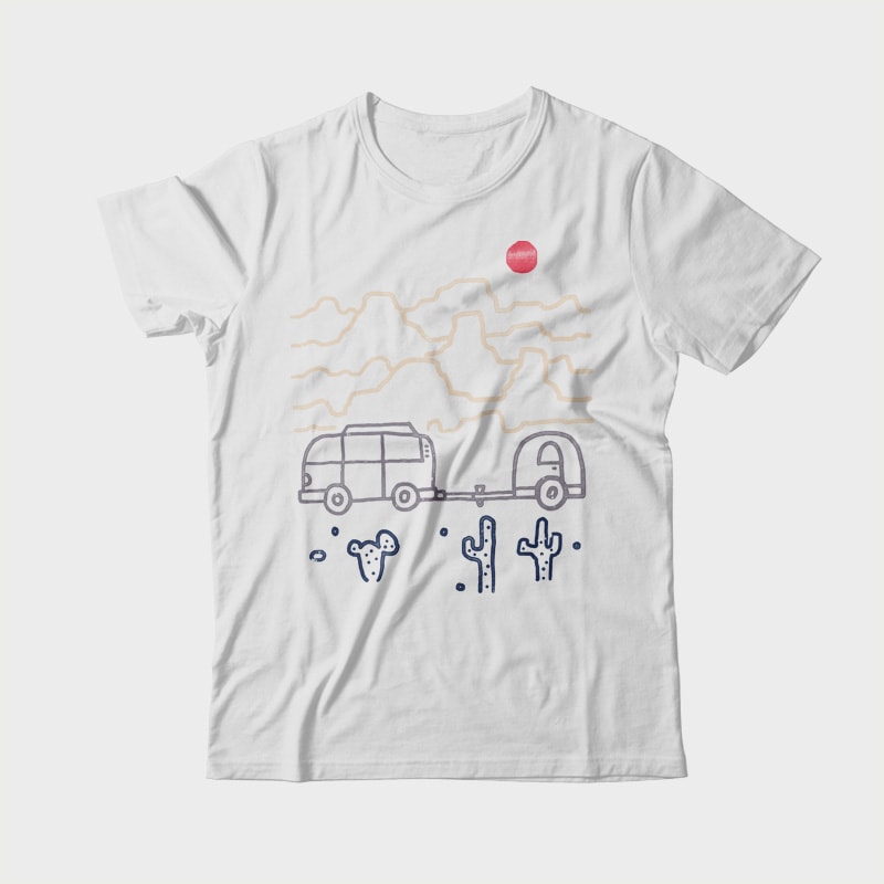 Van Desert buy t shirt design