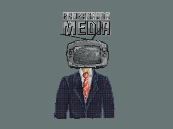 Propaganda tshirt design