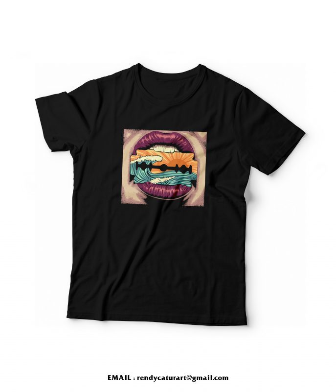 bad girl retro tshirt design t shirt designs for print on demand