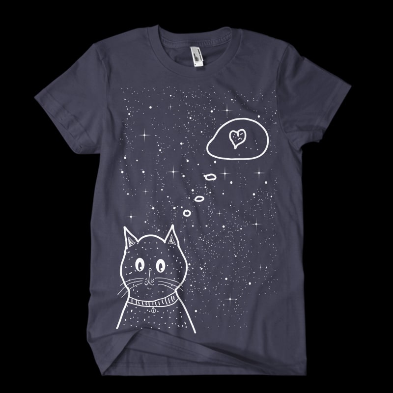 Cat love buy t shirt designs artwork