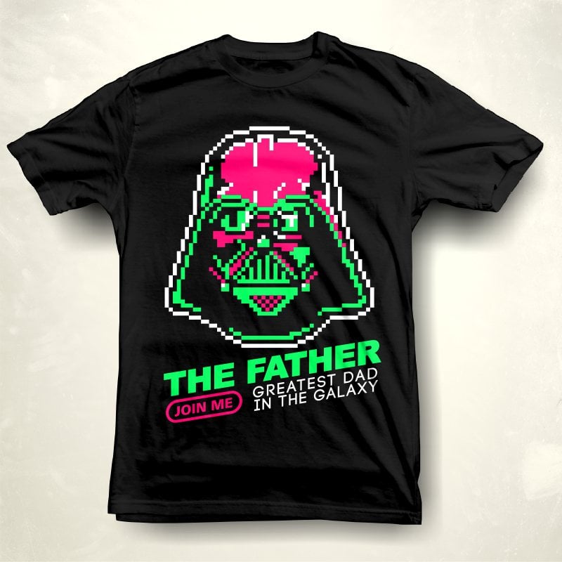 The father commercial use t shirt designs