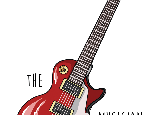The musician vector t shirt design artwork The musician vector t shirt design artwork
