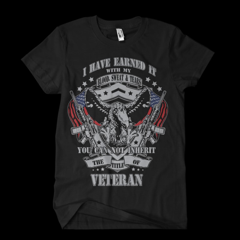 USA Flag Veteran buy tshirt design