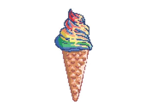 Unicream ( unicorn ice cream ) tshirt design