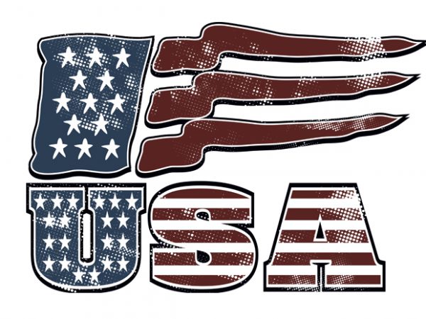 American usa buy t shirt design for commercial use