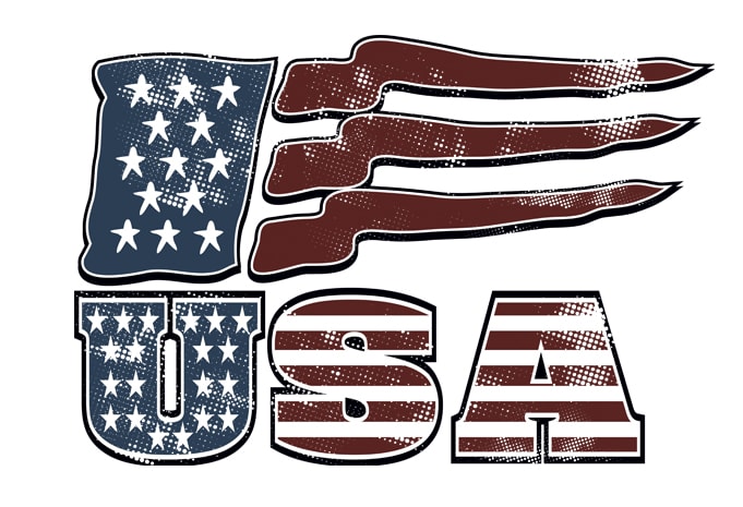 american usa buy t shirt design for commercial use - Buy t-shirt designs