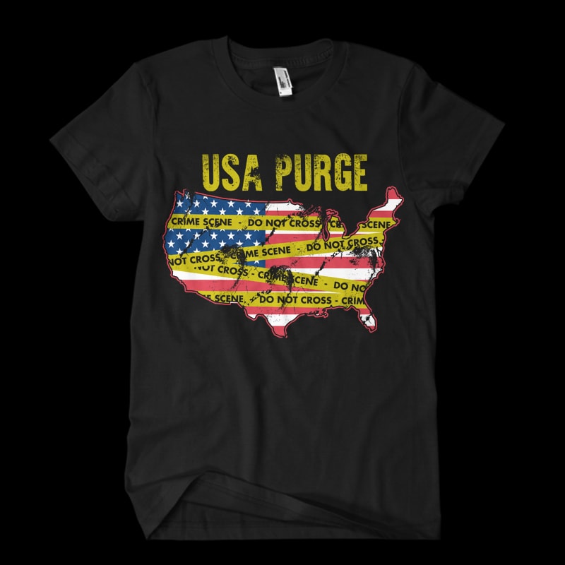 Usa PURGE shirt design buy tshirt design