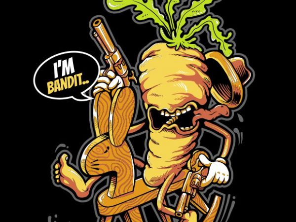 I’m bandit t shirt design png