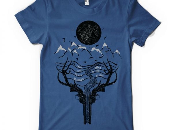 Be free design for t shirt Be free design for t shirt