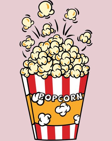 Popcorn pocket buy t shirt design for commercial use