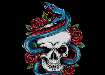 Snake vector shirt design