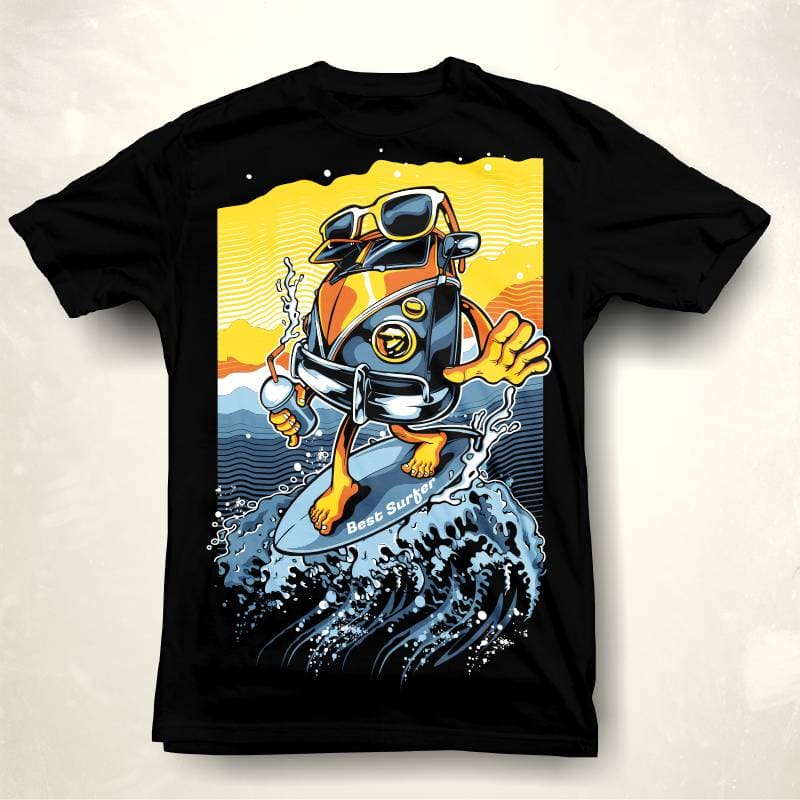 CARTOON T-SHIRT DESIGN BUNDLE #1