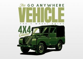 The go any where vehicle t shirt design png