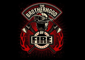 The Brotherhood graphic t-shirt design