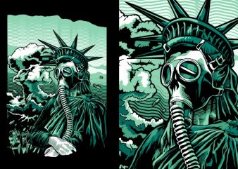 Save the liberty graphic t-shirt design