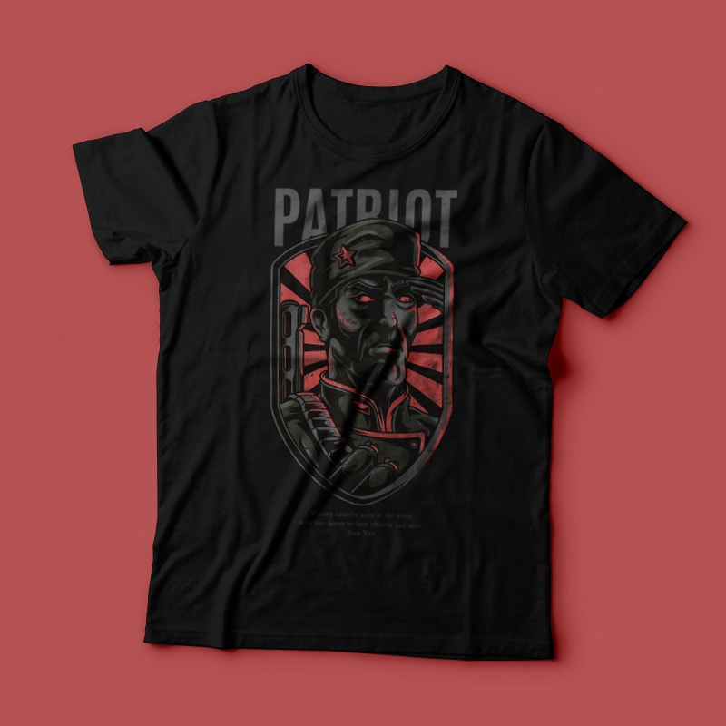 The Patriot T-Shirt Design t shirt designs for teespring
