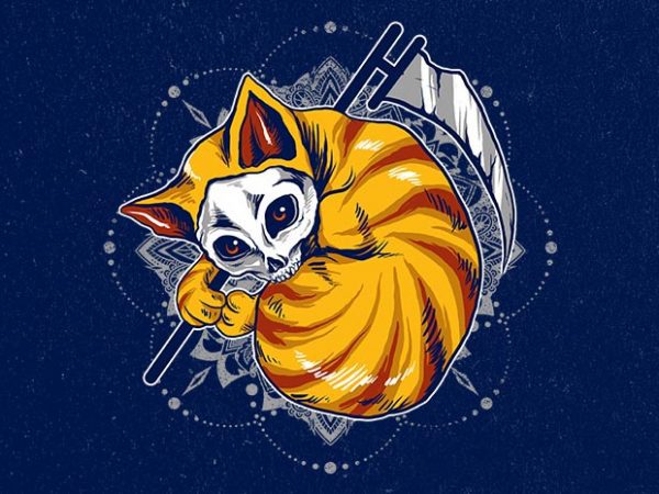 Cat the cuts graphic t-shirt design