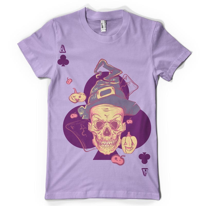 Ace of clubs commercial use t shirt designs