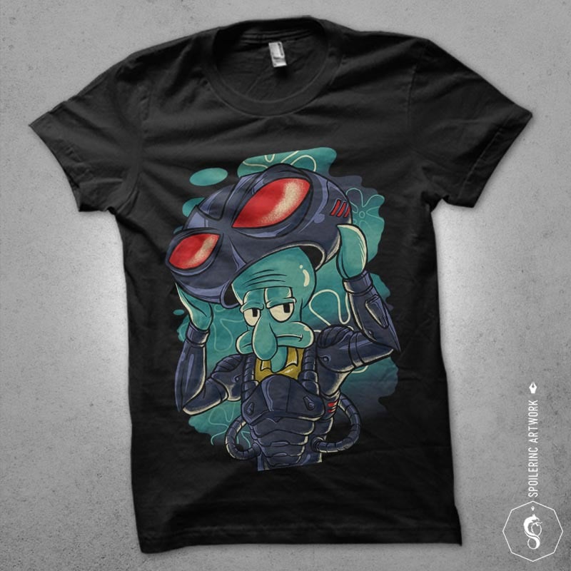 black manta identity Graphic t-shirt design tshirt design for merch by amazon