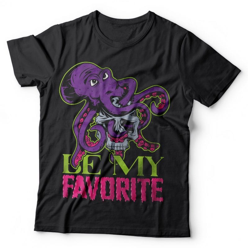Be my favorite. Vector T-Shirt Design commercial use t shirt designs