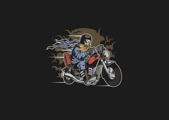 Bearded Biker Graphic t-shirt