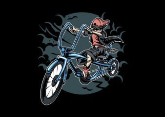 Bicycle Kid Graphic t-shirt design