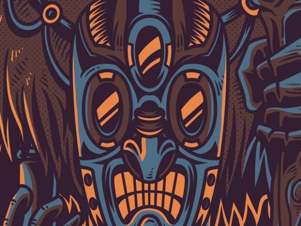 Voodoo people t-shirt design